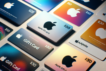 Different types of Apple gift cards