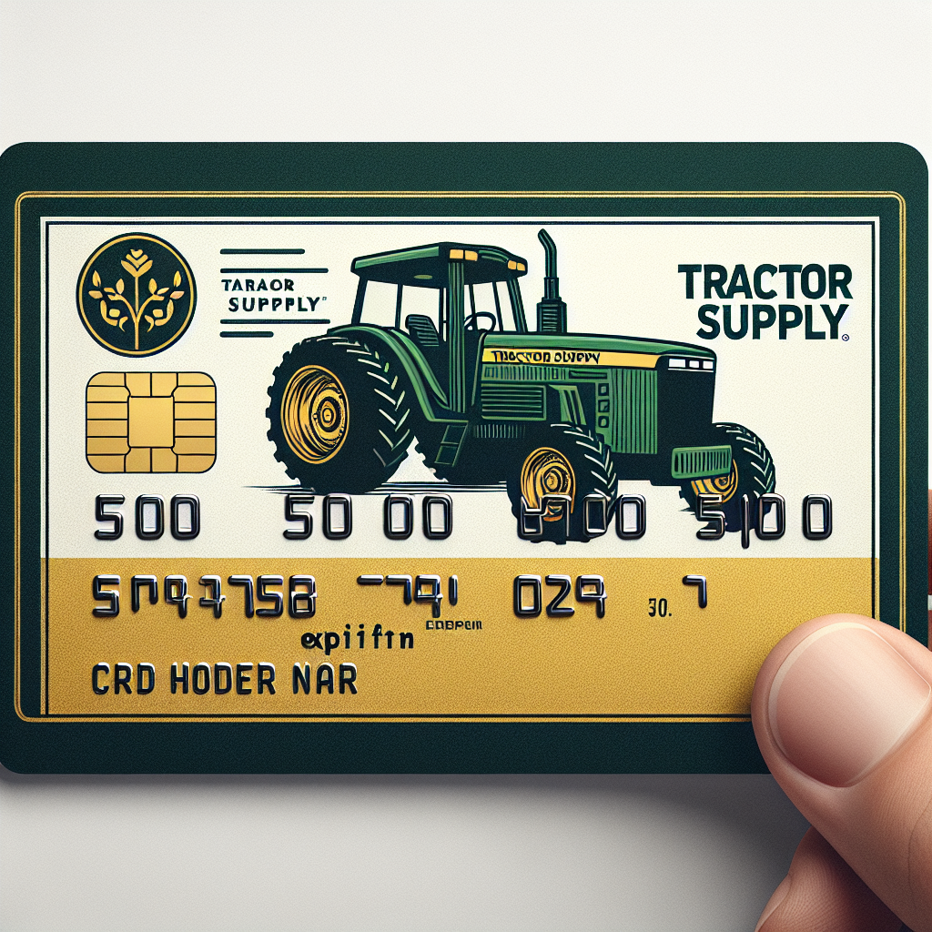 Tractor Supply Credit Card