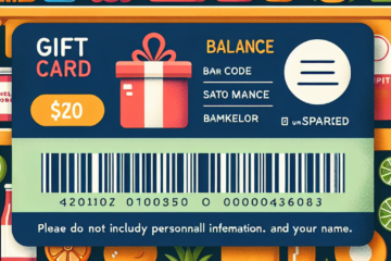 Example of a Kroger digital gift card